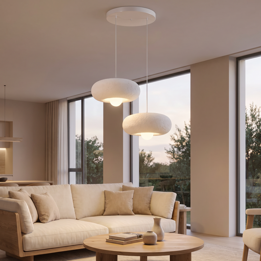 Modern İkili Sarkıt Avize
