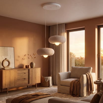 Modern İkili Sarkıt Avize