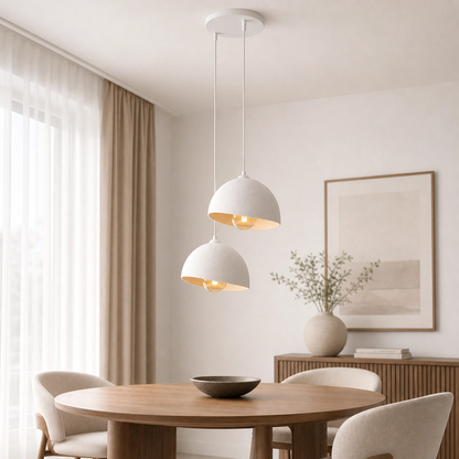 Beton Görünümlü Modern Avize