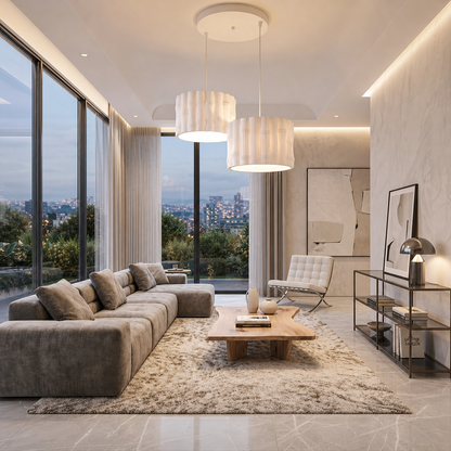 Modern Bambu Tasarım Avize
